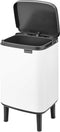 Brabantia Bo Hi Prullenbak - 7 liter - White