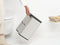 Brabantia Bo Prullenbak - 12 liter - Brilliant Steel