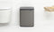 Brabantia Bo Prullenbak - 12 liter - Platinum