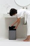 Brabantia Bo Prullenbak - 12 liter - Platinum