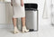 Brabantia Bo Prullenbak - 2 x 30 liter - Afvalscheiding - Matt Steel Fingerprint Proof
