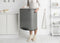Brabantia Bo Prullenbak - 2 x 30 liter - Afvalscheiding - Mineral Concrete Grey