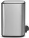 Brabantia Bo Prullenbak - 3 x 11 liter - Afvalscheiding - Matt Steel Fingerprint Proof
