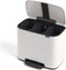 Brabantia Bo Prullenbak - 3 x 11 liter - Afvalscheiding - White