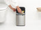 Brabantia Bo Prullenbak - 4 liter - Matt Steel Fingerprint Proof
