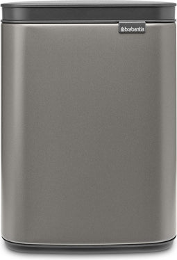 Brabantia Bo Prullenbak - 4 liter - Platinum