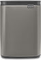 Brabantia Bo Prullenbak - 4 liter - Platinum