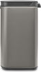 Brabantia Bo Prullenbak - 4 liter - Platinum