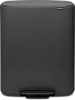 Brabantia Bo Prullenbak - 60 liter - Mineral Infinite Grey
