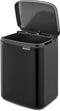 Brabantia Bo Prullenbak - 7 liter - Matt Black