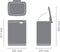 Brabantia Bo Prullenbak - 7 liter - Matt Black