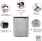 Brabantia Bo Prullenbak - 7 liter - Matt Steel Fingerprint Proof
