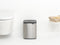 Brabantia Bo Prullenbak - 7 liter - Matt Steel Fingerprint Proof