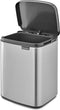 Brabantia Bo Prullenbak - 7 liter - Matt Steel Fingerprint Proof