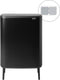 Brabantia Bo Touch Bin Hi Prullenbak - 2 x 30 liter - Afvalscheiding - Matt Black