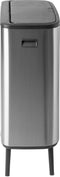 Brabantia Bo Touch Bin Hi Prullenbak - 2 x 30 liter - Afvalscheiding - Matt Steel Fingerprint Proof