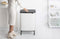 Brabantia Bo Touch Bin Hi Prullenbak - 2 x 30 liter - Afvalscheiding - White