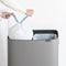 Brabantia Bo Touch Bin Hi Prullenbak - 2 x 30 liter - Afvalscheiding - Mineral Concrete Grey