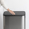 Brabantia Bo Touch Bin Hi Prullenbak - 60 liter - Matt Steel Fingerprint Proof