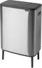 Brabantia Bo Touch Bin Hi Prullenbak - 60 liter - Matt Steel Fingerprint Proof