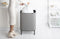 Brabantia Bo Touch Bin Hi Prullenbak - 60 liter - Mineral Concrete Grey
