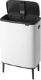 Brabantia Bo Touch Bin Hi Prullenbak - 60 liter - White