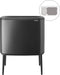Brabantia Bo Touch Bin Prullenbak - 11 + 23 liter - Afvalscheiding - Confident Grey