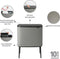 Brabantia Bo Touch Bin Prullenbak - 11 + 23 liter - Afvalscheiding - Mineral Concrete Grey