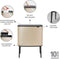 Brabantia Bo Touch Bin Prullenbak - 11 + 23 liter - Afvalscheiding - Metallic Gold