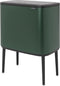 Brabantia Bo Touch Bin Prullenbak - 11 + 23 liter - Afvalscheiding - Pine Green