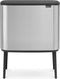Brabantia Bo Touch Bin Prullenbak - 11 + 23 liter - Afvalscheiding - Matt Steel Fingerprint Proof