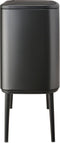 Brabantia Bo Touch Bin Prullenbak - 11 + 23 liter - Afvalscheiding - Confident Grey