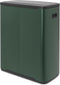 Brabantia Bo Touch Bin Prullenbak - 2 x 30 liter - Afvalscheiding - Pine Green