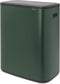 Brabantia Bo Touch Bin Prullenbak - 2 x 30 liter - Afvalscheiding - Pine Green