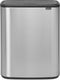 Brabantia Bo Touch Bin Prullenbak - 2 x 30 liter - Afvalscheiding - Matt Steel Fingerprint Proof
