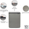 Brabantia Bo Touch Bin Prullenbak - 2 x 30 liter - Afvalscheiding - Mineral Concrete Grey