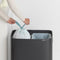 Brabantia Bo Touch Bin Prullenbak - 2 x 30 liter - Afvalscheiding - Matt Black