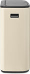Brabantia Bo Touch Bin Prullenbak - 2 x 30 liter - Afvalscheiding - Soft Beige