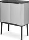 Brabantia Bo Touch Bin Prullenbak - 3 x 11 liter - Afvalscheiding - Matt Steel Fingerprint Proof