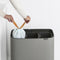 Brabantia Bo Touch Bin Prullenbak - 3 x 11 liter - Afvalscheiding - Mineral Concrete Grey
