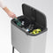 Brabantia Bo Touch Bin Prullenbak - 3 x 11 liter - Afvalscheiding - Matt Steel Fingerprint Proof