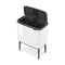 Brabantia Bo Touch Bin Prullenbak - 3 x 11 liter - Afvalscheiding - White