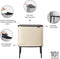 Brabantia Bo Touch Bin Prullenbak - 3 x 11 liter - Afvalscheiding - Soft Beige