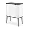 Brabantia Bo Touch Bin Prullenbak - 3 x 11 liter - Afvalscheiding - White