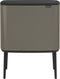 Brabantia Bo Touch Bin Prullenbak - 3 x 11 liter - Afvalscheiding - Platinum