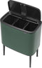Brabantia Bo Touch Bin Prullenbak - 3 x 11 liter - Afvalscheiding - Pine Green
