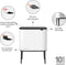 Brabantia Bo Touch Bin Prullenbak - 3 x 11 liter - Afvalscheiding - White