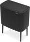 Brabantia Bo Touch Bin Prullenbak - 36 liter - Matt Black