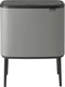 Brabantia Bo Touch Bin Prullenbak - 36 liter - Mineral Concrete Grey