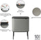 Brabantia Bo Touch Bin Prullenbak - 36 liter - Mineral Concrete Grey